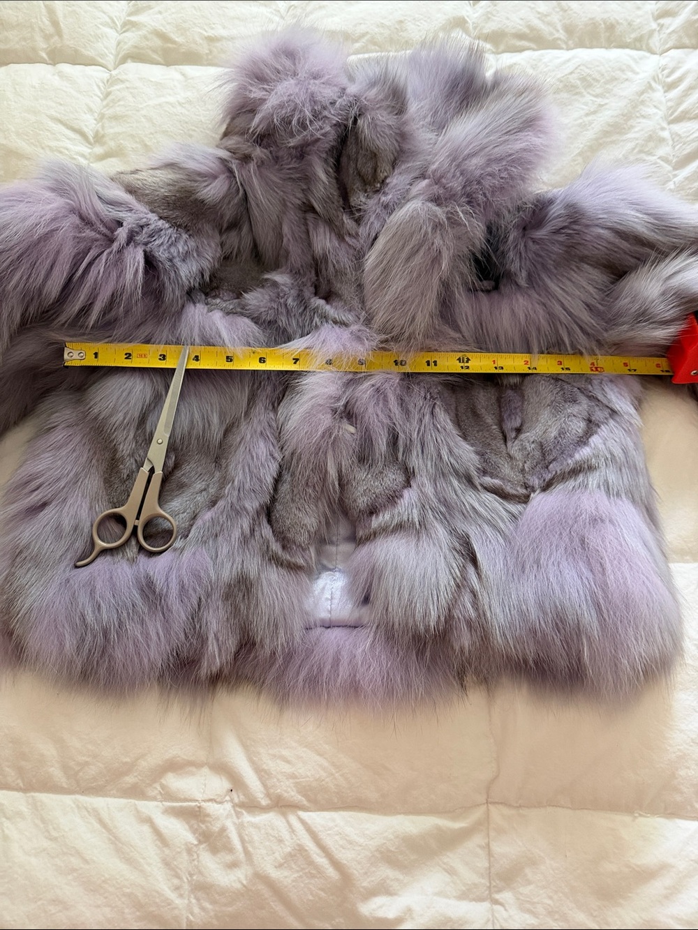 Fur Mauve Collared Jacket - Picture 6 of 12